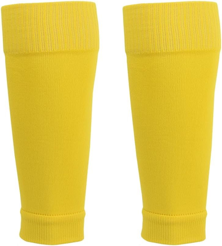 BUKEORE 2 Set Anti-Slip Grip Soccer Socks with Shin Guard Sleeves, Sports Athletic Socks for Men Women - Image 3
